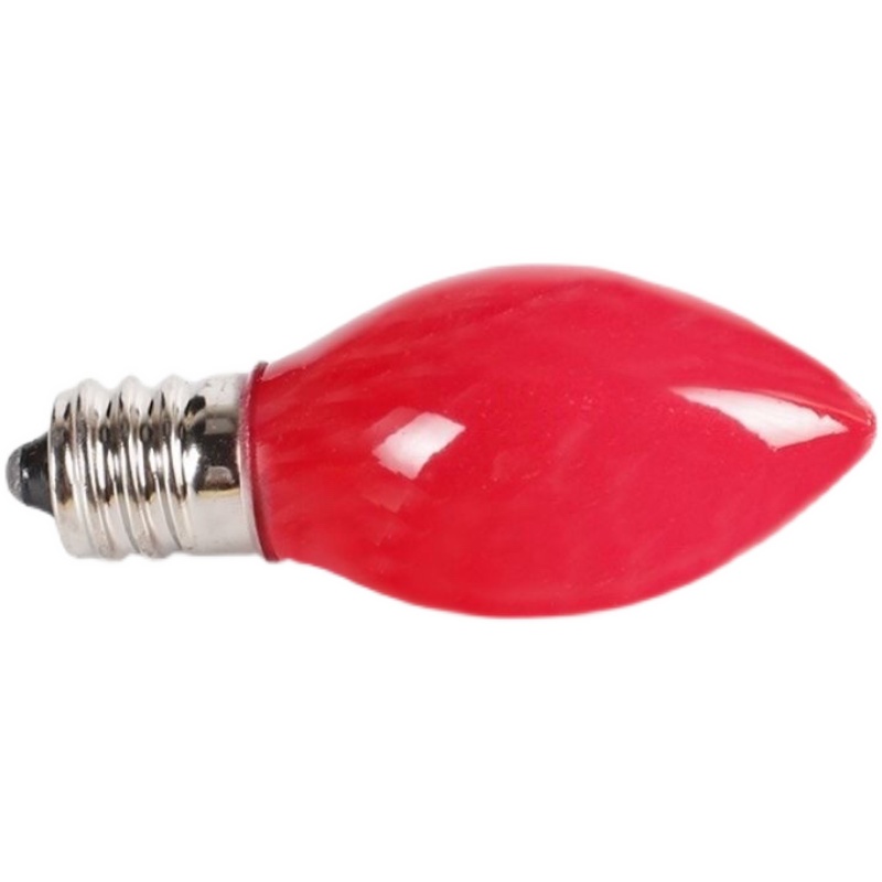 家用钨丝灯泡e12E14佛前灯电蜡烛供佛莲花灯烛台财神爷佛龛长明灯 - 图0