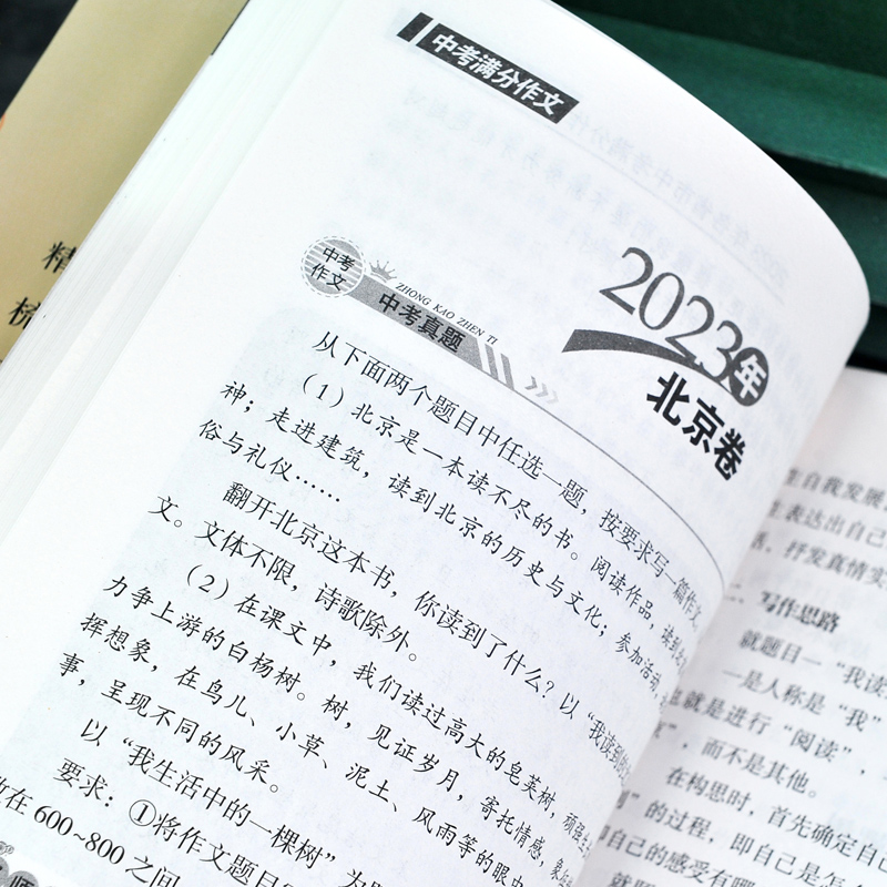 适用2023-2024年备考】中考满分作文全国通用初三七年级八九年级初中生中学生素材书大全五年语文高分范文精选特辑全新正版-图2