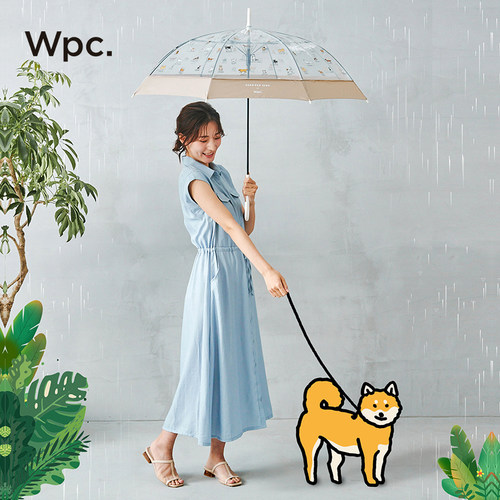 wpc雨伞透明长柄加大加厚加固果冻伞小巧便携萌宠猫咪三折伞手动 - 图2