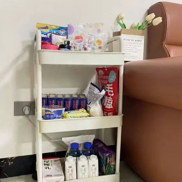 【猫猫专属】落地置物架储物柜客厅靠墙杂物柜桌面小型简易多层