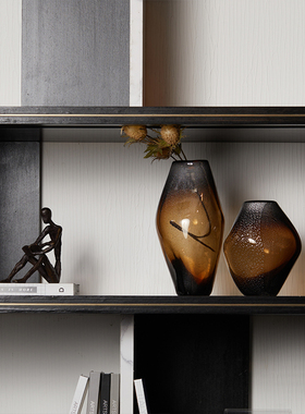 轻奢高级感办公室书柜摆件装饰品