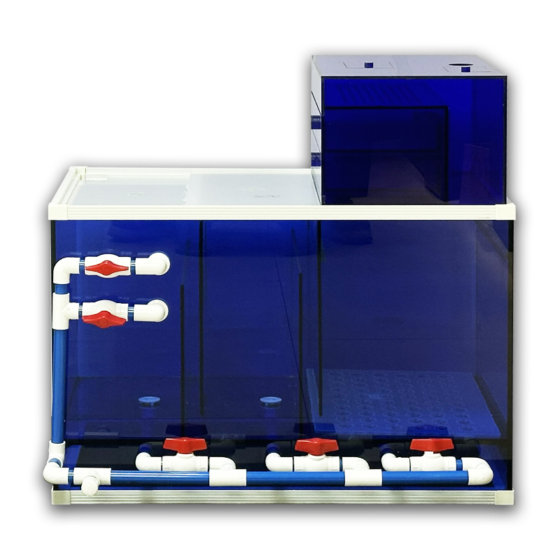 X1系列鱼缸底滤蓝玻强排沉淀一体式干湿分离盒抽屉免换水定制定做 - 图3