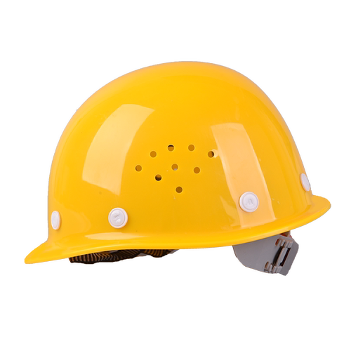 加厚玻璃钢头盔透气工地帽 电力工程安全帽 劳保施工安全头帽印字 - 图3