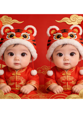 婚房求子送子图龙凤胎墙贴