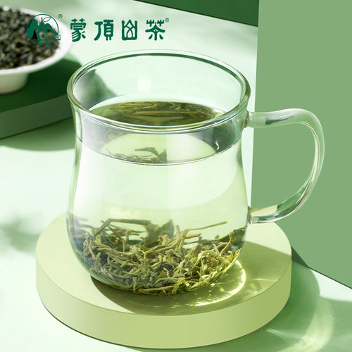 2025年新茶春茶蒙顶山茶明前特级蒙山毛峰100g铁罐 - 图2