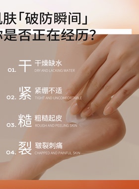 仁和匠心防皲裂膏30g草本配方改善手足干裂起皮皲裂正品冬天干燥