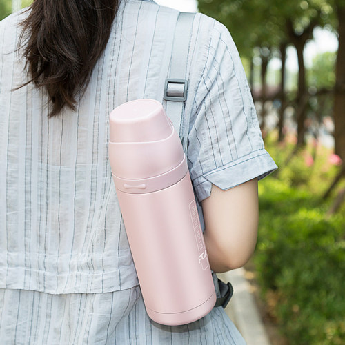 富光保温杯大容量女便携户外水壶水杯1L学生宝宝婴儿外出瓶1000ml - 图1