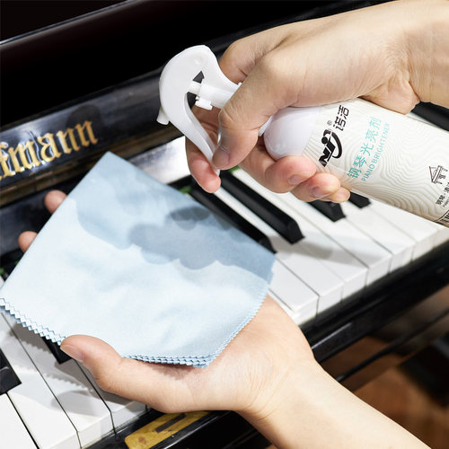 诺洁钢琴清洁剂保养剂光亮剂喷雾护理套装保养油琴键清洗液擦琴布 - 图1