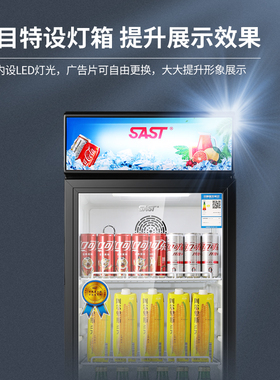 先科冷藏保鲜展示柜饮料柜