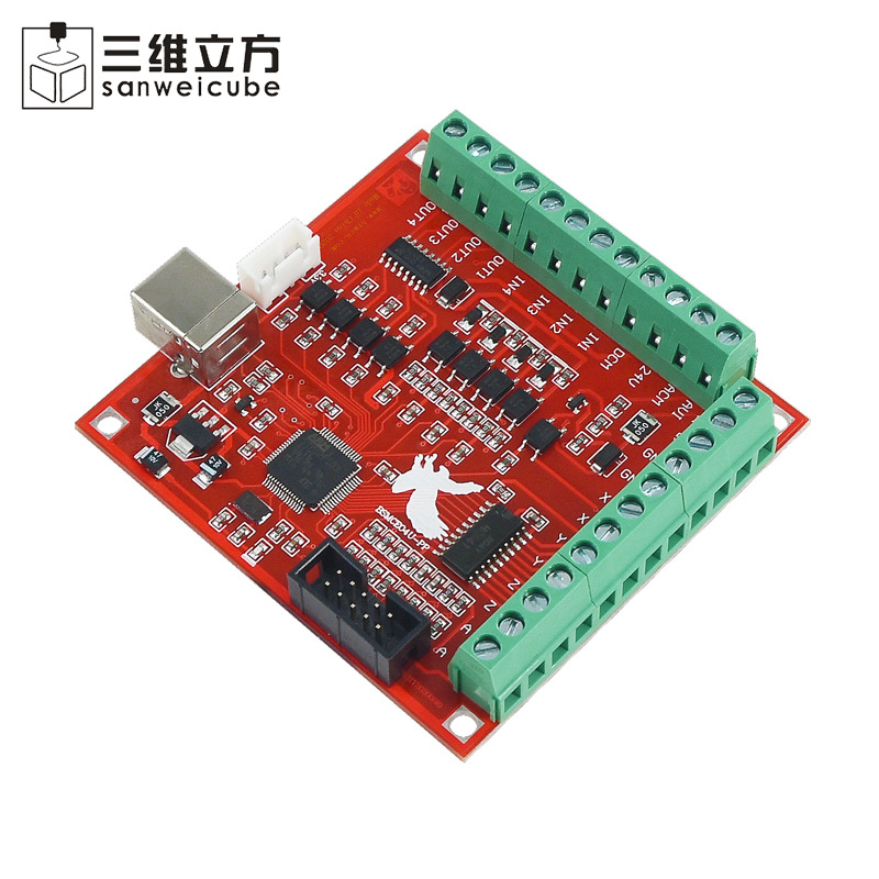 超能型USB接口MACH3运动控制卡飞雕卡雕刻机控制板CNC接口板 - 图1