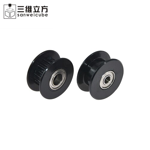 2GT惰轮16/20齿同步轮H型皮带轮被动轮惰轮6/10mm3D打印机配件 - 图2
