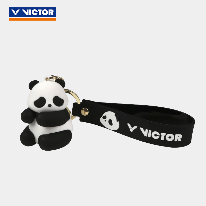 victor胜利2024年汤尤杯熊猫挂件钥匙扣羽毛球包挂件PG6007TUC-图3