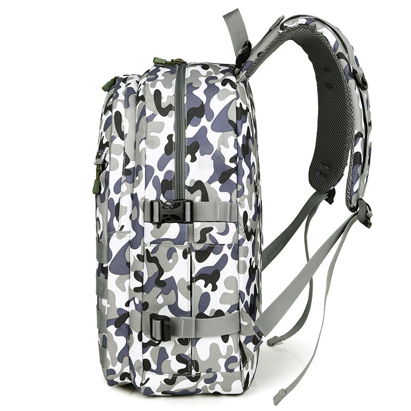 三级轻便吃鸡3级时尚潮流双肩包 朗斐双肩背包