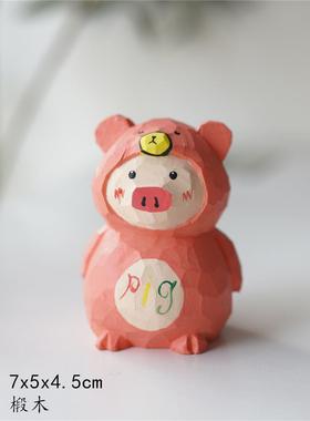 Joe的小作坊/桌面装饰摆件大合集木雕摆件纯手工雕刻车载摆件礼物