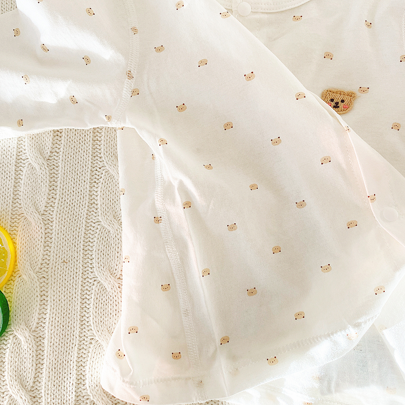 夏季长袖开衫t恤纯棉衣服婴儿上衣薄款儿童体恤一岁宝宝夏装居家,淘宝优惠券,粉丝福利购,淘宝优惠卷