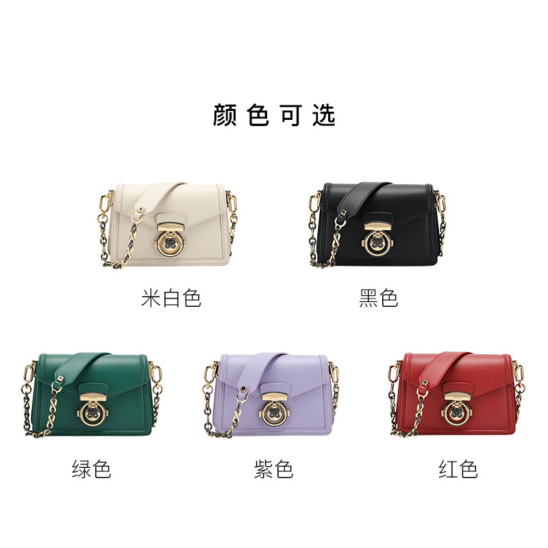 SATCHI/沙驰【米可系列】复古小方包女高级感牛皮单肩斜挎包,淘宝优惠券,粉丝福利购,淘宝优惠卷