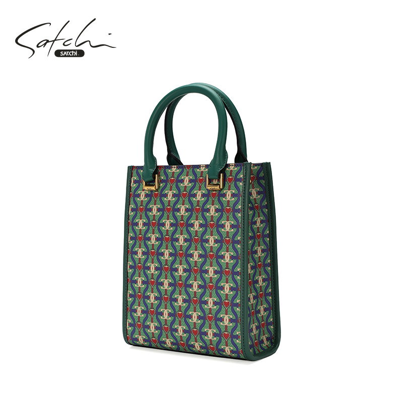 satchi /沙驰2022新款手提斜挎包包 satchi沙驰箱包女士包袋