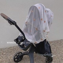 Exit Korea Department infant stroller mosquito nets All-hood Summer Universal baby out for twins Anti-mosquito blinds