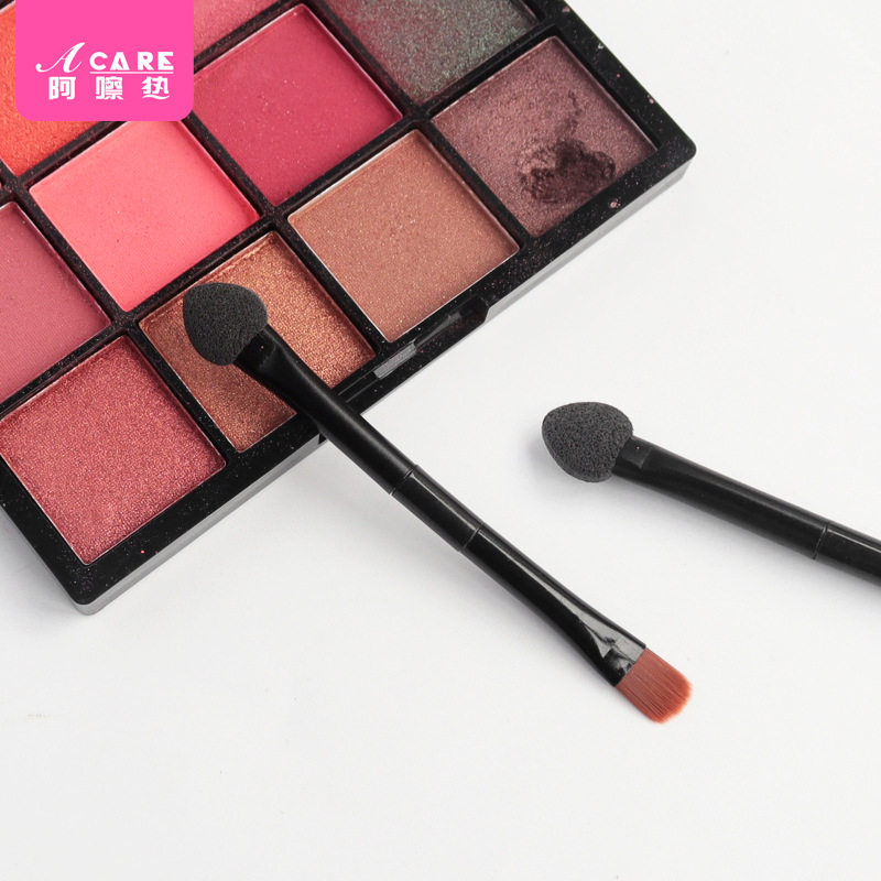 J眼影刷/双头BB1S43-中号眼影棒眼部化妆刷彩妆工具双头小巧便