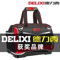 Kit Dresi Maintenance Multifonction Canvas Electrics Special Large Male Wear Mount Portable Thickened Tool Bag