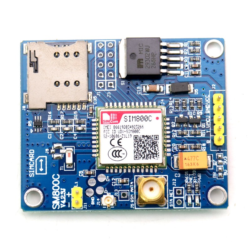 SIM800C模块 短信 数据 蓝牙版本 代替SIM900A开发板 - 图3