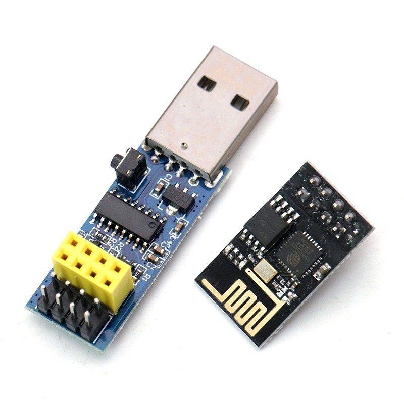 CH340C下载烧录器ESP8266 ESP-01 ESP-01S WIFI模块下载器 调试器 - 图3