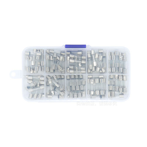100个盒装 5x20mm玻璃保险丝 0.2A~20A 保险管混装盒 - 图3