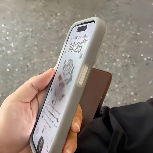 ins朦胧美感果冻壳真液态硅胶适用三星S25/S24+手机壳S23Ultra耐脏S24FE软糯橡胶手感高级防摔小众新款冷淡风 - 图0