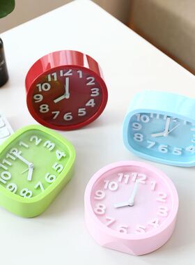 Desktop alarm clock students, children's clock bedside table