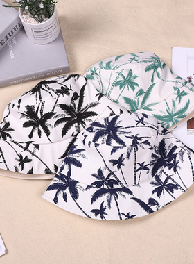 黑白色休闲夏天街头个性涂鸦帽子