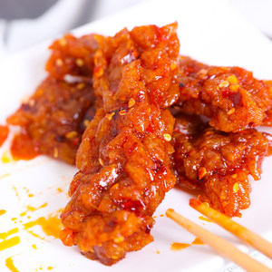 卫龙火烧干巴散装500g川香麻辣味湘辣干巴味辣条包邮休闲零食小吃