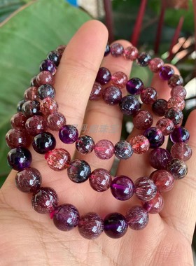 直播天然水晶水晶批发价男女手链