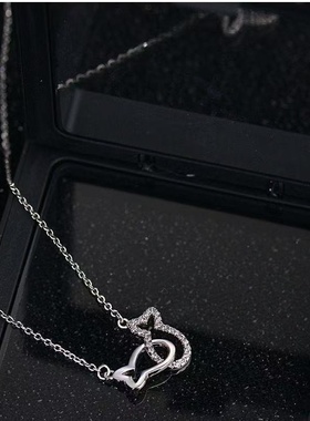 鱼你相伴项链ins学生轻奢小众设计感锁骨链女送闺蜜朋友生日礼物