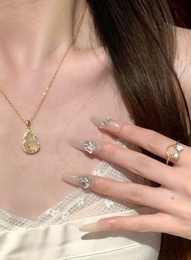 新项圈中式葫芦项链女轻奢平安小众轻奢感气质时尚百搭锁骨链礼物