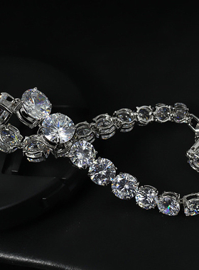 韩国手链水晶日韩欧美锆石大颗粒