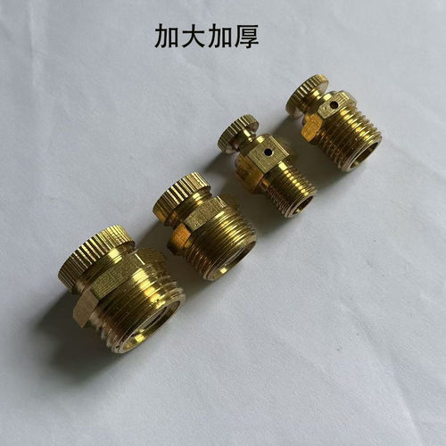 全铜手动放气阀水泵专用排气空压机管道泵排气透气阀冷风门阀配件 - 图0