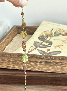 动物派对系列！一加一shop原创手作捷克珠串珠手链童话复古小浣熊