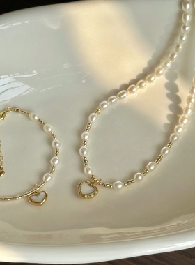 复古珍珠项链原创手链