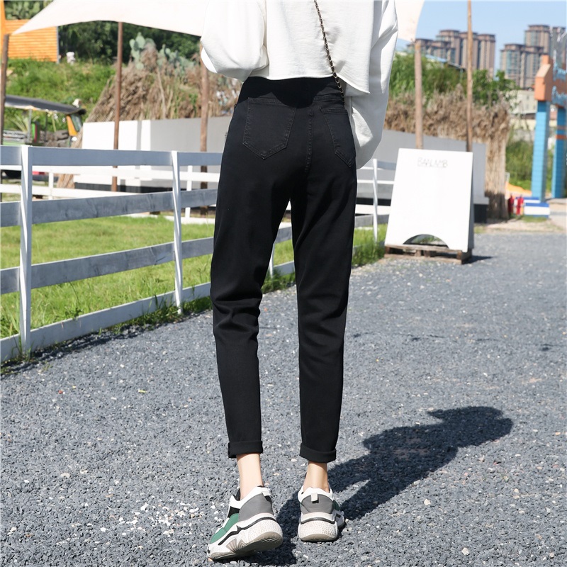 高腰哈伦宽松2020新款秋季牛仔裤 执念牛仔裤