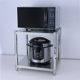 Stainless steel floor-standing square two-story kitchen double-layer