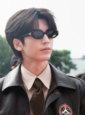 2026新款墨镜男款高级感猫眼复古痞帅防紫外线张凌赫同款太阳眼镜