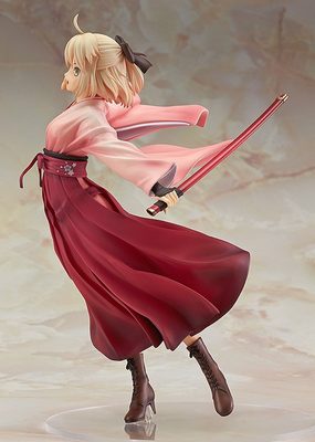 日版动漫手办性感女剑客fate Koha Ace樱花saber琥珀塞巴冲田总司 虎窝淘