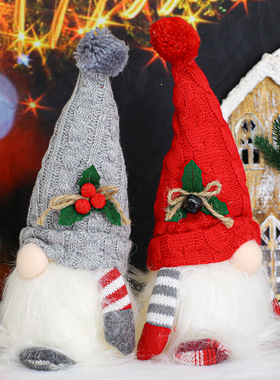 Christmas Doll Gift Ornaments Christmas High-end Illuminated
