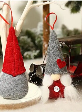 Christmas Gnomes Plush Santa Couple Doll Xmas Gonk Dwarf Elf