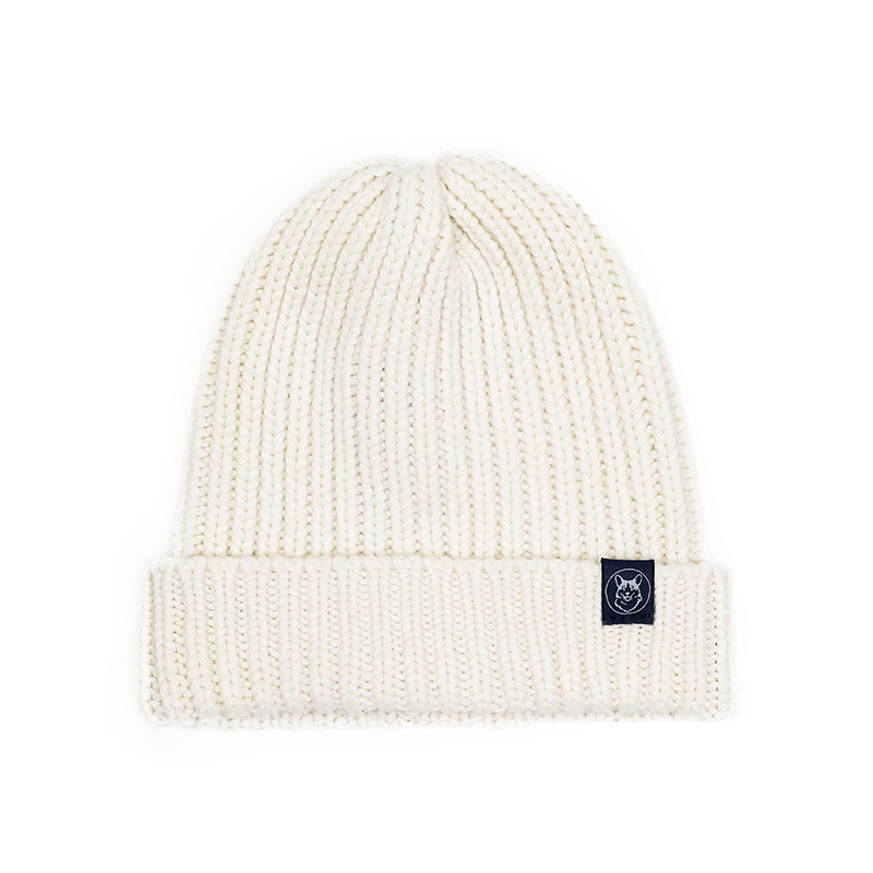 Corgi英国进口秋冬简约百搭保暖纯山羊绒针织帽子显脸小男女通用