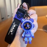 Изысканный брелок, мультяшная кукла, ключи от машины подходит для мужчин и женщин, подвеска для ключей, с медвежатами, делается под заказ