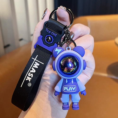 Изысканный брелок, мультяшная кукла, ключи от машины подходит для мужчин и женщин, подвеска для ключей, с медвежатами, делается под заказ