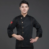 Пользовательский шеф -повар для обслуживания рабочей одежды, ресторанная кухня женская одежда Fengwei Hotel, столовая одежда, столовая длинные рукава, увеличить работников мужского пола.