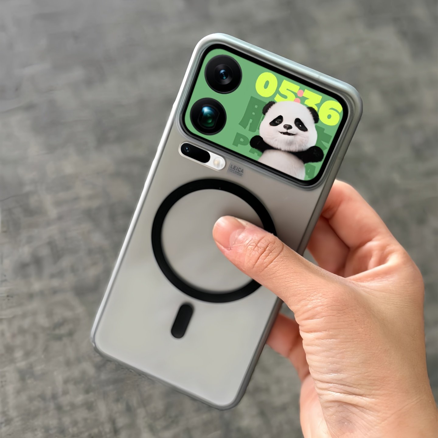 轻薄冰雾磁吸高级感适用小米17promax手机壳新款xiaomi17pro半透磨砂硬壳15防指纹14u全包防摔13保护套男时尚-图1