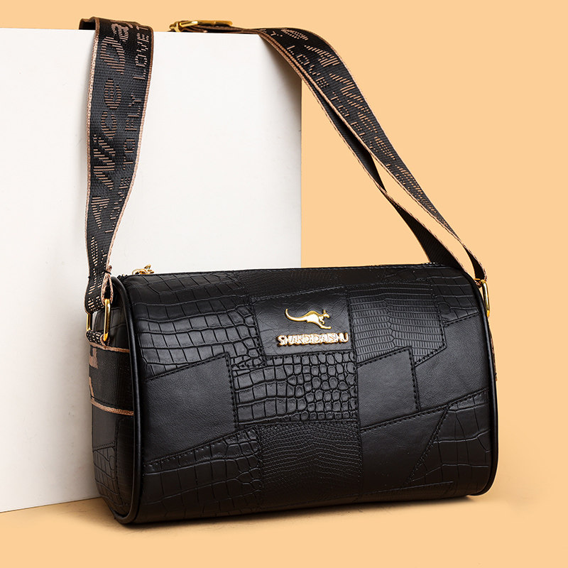 高级真皮女士斜挎包2025新款网红洋气女包休闲单肩妈妈包枕头包潮,淘宝优惠券,粉丝福利购,淘宝优惠卷